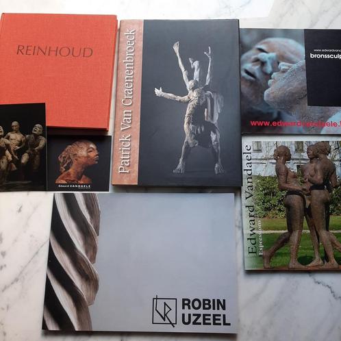 pakket van 5 boeken beeldhouwers - sculpturen, Livres, Art & Culture | Arts plastiques, Comme neuf, Sculpture, Enlèvement ou Envoi