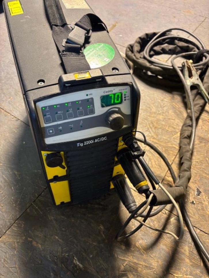 Esab tig ac/ dc, Doe-het-zelf en Bouw, Gereedschap | Lasapparaten, Gebruikt, Tig, Ophalen