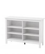 Witte Klassieke open TV-kast, Ophalen, Overige materialen, 50 tot 100 cm, Zo goed als nieuw