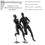 Flexibele Etalagepop - Mannequins Compleet Deelbaar EPG, Overige kleuren, Maat 48/50 (M), Overige typen, Nieuw