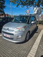 Citroen C3 picasso exclusive 1.6 HDI automaat, Auto's, Citroën, Zwart, 4 cilinders, Parkeersensor, 5 deurs