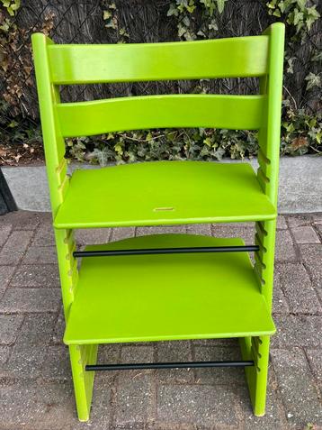 Stokke tripp trapp groen, Kinderen en Baby's, Ophalen, Gebruikt
