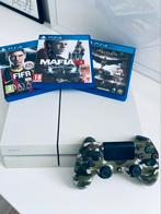 Ps4 Blanche 500 GB, Consoles de jeu & Jeux vidéo, Consoles de jeu | Sony PlayStation 4, 500 GB, Avec 1 manette, Original, Avec jeux