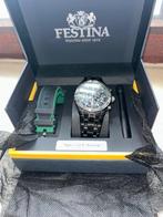 Horloge Festina, Handtassen en Accessoires, Horloges | Heren, Staal, Gebruikt, Staal, Polshorloge