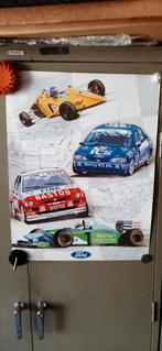 Affiche  Ford  Racing  gerekend