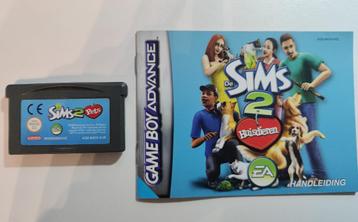 De Sims 2 Huisdieren Game Boy Advance GBA (met handleiding) beschikbaar voor biedingen