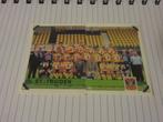 Voetbal: 2 Stickers football 95 : Ploegenfoto Sint-Truiden, Hobby en Vrije tijd, Ophalen of Verzenden, Nieuw, Sticker