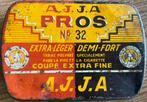Ancien TOBACCO AJJA PROS N32/Boîte à tabac, Collections, Enlèvement ou Envoi, Utilisé, Emballage