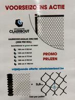 Omheining, harmonicagaas, tennisdraad - PROMO PRIJZEN, Tuin en Terras, Ophalen, Nieuw