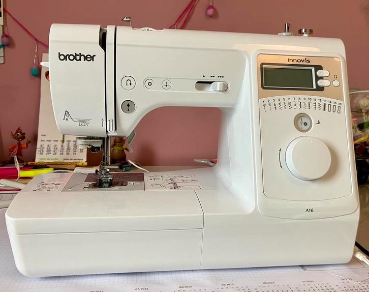 Brother Innov-is A16 naaimachine, Hobby en Vrije tijd, Naaimachines en Toebehoren, Zo goed als nieuw, Naaimachine, Brother, Ophalen of Verzenden