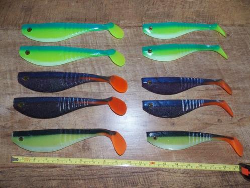 Grote shads 20 cm en 25 cm, Watersport en Boten, Hengelsport | Roofvissen, Nieuw, Complete set, Ophalen of Verzenden