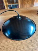 Vintage industriële metalen hanglamp 42 cm, Huis en Inrichting, Ophalen, Gebruikt