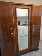 Mooie oude kleerkast, Huis en Inrichting, Ophalen, Gebruikt, Met hangruimte