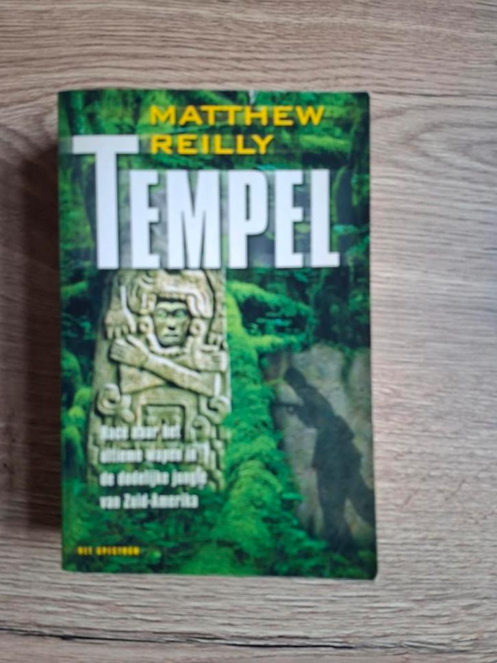 Boek : Tempel / Matthew Reilly, Dieren en Toebehoren, Reptielen en Amfibieën | Toebehoren, Ophalen of Verzenden