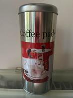 Bewaardoos koffiepads, Verzamelen, Blikken, Ophalen, Zo goed als nieuw