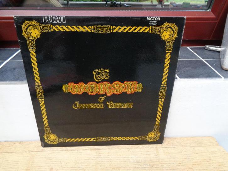 Jefferson Airplane LP "Worst of" [Frankrijk-1978], CD & DVD, Vinyles | Rock, Utilisé, Envoi