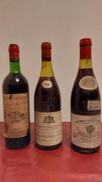 Bordeaux 1982, Bourgogne  1972, Verzamelen, Wijnen, Ophalen of Verzenden, Zo goed als nieuw