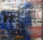 Delhaes???: Festival Theatre Soignon 1996 (O/D, 50 x 50 cm), Antiek en Kunst, Kunst | Schilderijen | Modern, Ophalen of Verzenden