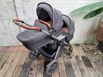 Kinderwagen dubbel Silvercross, Kinderen en Baby's, Kinderwagens en Combinaties, Gebruikt, Verstelbare duwstang, Ophalen, Kinderwagen