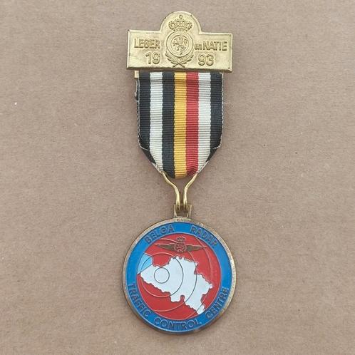 Médaille centre de contrôle de la circulation 1993, Collections, Objets militaires | Général, Armée de l'air, Enlèvement ou Envoi