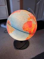 Wereldbol verlicht 30cm, Ophalen, Zo goed als nieuw