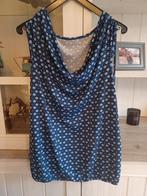 strijkvrije blouse, Enlèvement ou Envoi, Comme neuf, Taille 38/40 (M), Bleu
