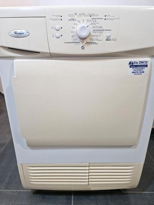 Superbe sechoir Whirlpool à condensation 6 kg état Neuf 135€, Electroménager, Sèche-linge, Comme neuf, À condensation, Chargeur frontal