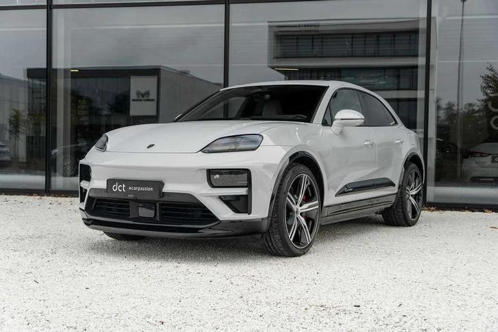 Porsche Macan Turbo Full Burmester HUD RearAxle Steering, Auto's, Porsche, Bedrijf, Te koop, Macan, ABS, Achteruitrijcamera, Airbags