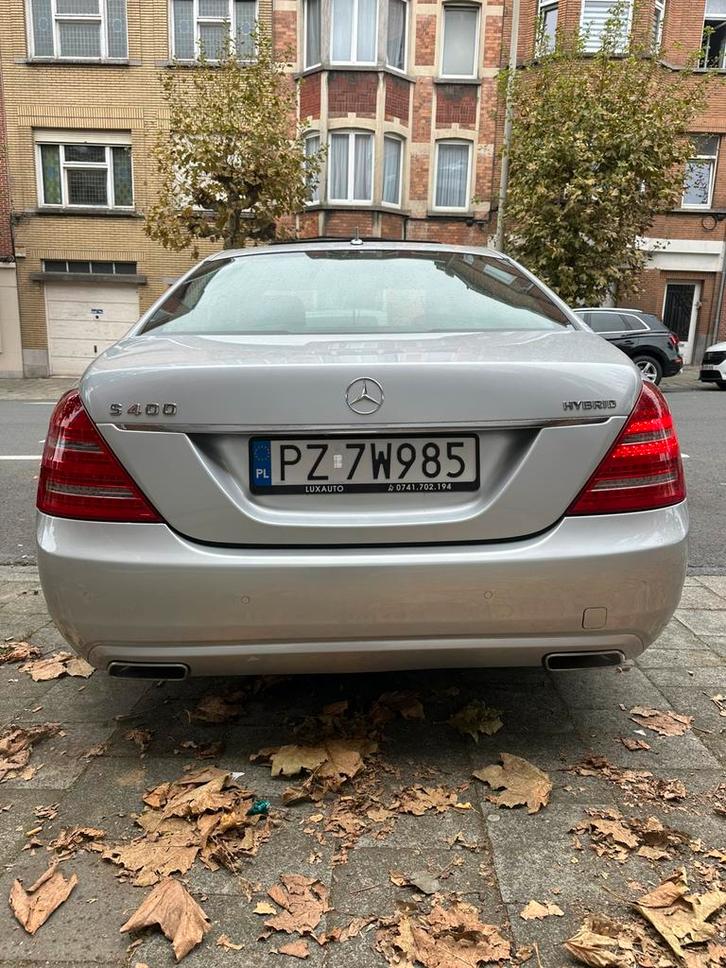 S400i hybride POOLSE geldige papieren met verzekering en APK, Auto's, Mercedes-Benz, Particulier, S-Klasse, Hybride Elektrisch/Benzine