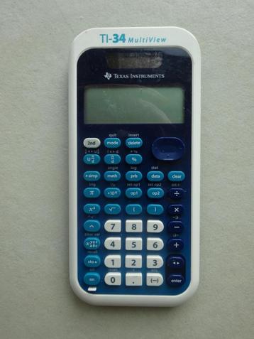 Rekenmachine Texas Instruments TI-34 MultiView, Enlèvement, Comme neuf