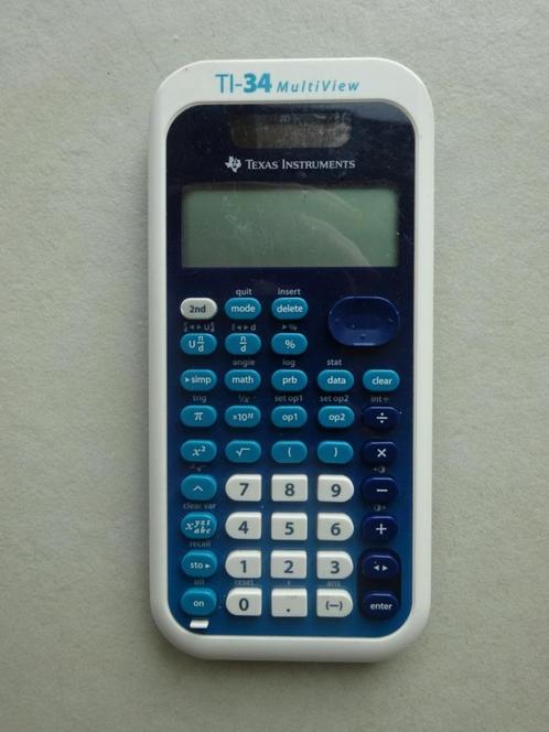 Rekenmachine Texas Instruments TI-34 MultiView, Diversen, Rekenmachines, Zo goed als nieuw, Ophalen