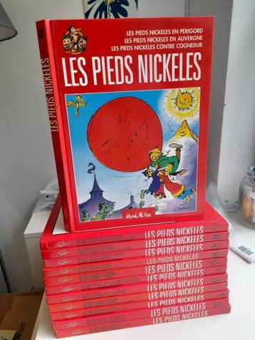INTEGRALES LES PIEDS NICKELES 12 VOLUMES FRANCE LOISIRS TBE