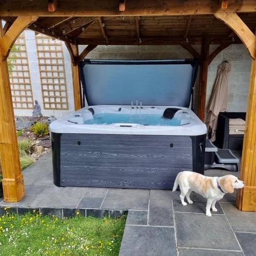 korting van €3795  5-persoons jacuzzi met 60 jets, Tuin en Terras, Ligbedden, Nieuw, Ophalen of Verzenden