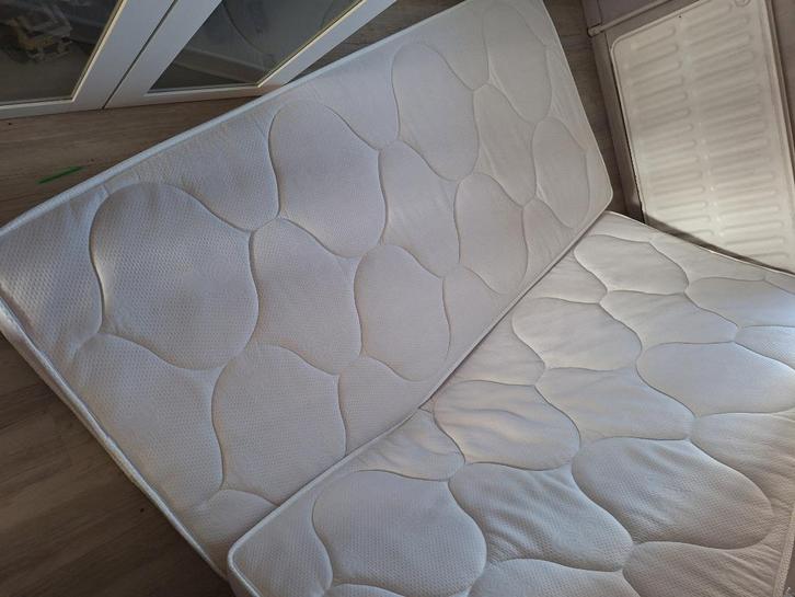 Topdekmatras, Huis en Inrichting, Slaapkamer | Matrassen en Bedbodems, Zo goed als nieuw, Matras, 180 cm, 200 cm, Tweepersoons