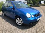 VW Polo benzine - airco - blanco gekeurd verkoop, Auto's, Volkswagen, Voorwielaandrijving, Stof, Elektrische ramen, Blauw