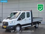 Ford Transit 130pk Euro6 Trekhaak Airco Cruise Open Laadbak, Auto's, Bestelwagens en Lichte vracht, Voorwielaandrijving, Euro 6