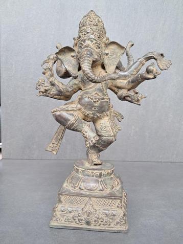 3-zijdig Ganesh/Ganapati/Bronze/India beschikbaar voor biedingen