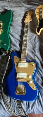 SQUIER 40th Anniversary Jazzmaster Gold Edition - lake placi, Comme neuf, Solid body, Enlèvement