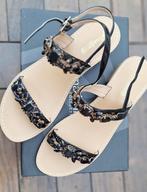 Open schoenen, Kleding | Dames, Schoenen, Schoenen met lage hakken, Zwart, Ophalen of Verzenden, Zo goed als nieuw