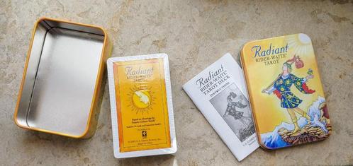 Luxe Rider‑Waite Tarot in een Blik, sealed en ongebruikt, Boeken, Esoterie en Spiritualiteit, Nieuw, Instructieboek, Tarot of Kaarten leggen