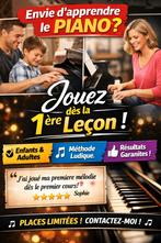 COURS DE PIANO ENFANTS ET ADULTES, Enlèvement ou Envoi