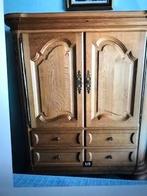 Kast, Huis en Inrichting, Ophalen, 100 tot 150 cm, Eikenhout, Zo goed als nieuw