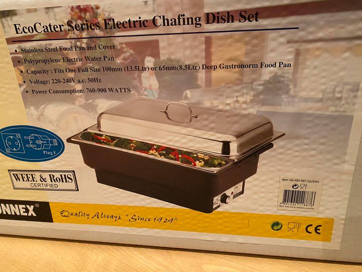 Bain-marie/ Voedselwarmer / warmhouder sunnex, Huis en Inrichting, Keuken | Keukenbenodigdheden, Zo goed als nieuw, Ophalen