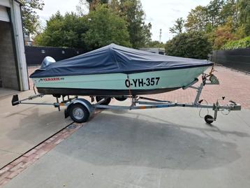 Yamarin 410 met trailer . beschikbaar voor biedingen