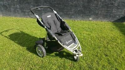 Quinny Speedy - buggy met voetenzak en kiddyboard, Enfants & Bébés, Buggys, Utilisé, Quinny, Dossier réglable, Couverture pieds