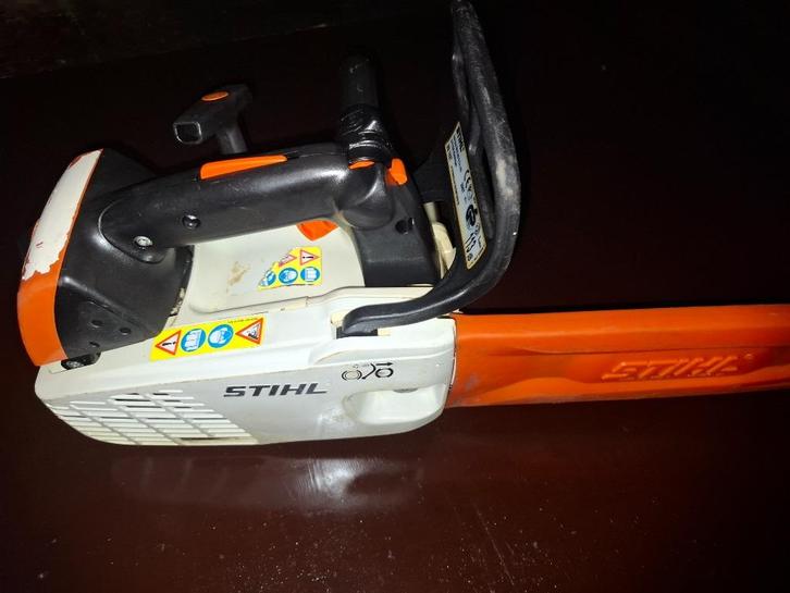Stihl MS 192T kettingzaag, Tuin en Terras, Hand-tuingereedschap, Gebruikt, Overige soorten, Ophalen
