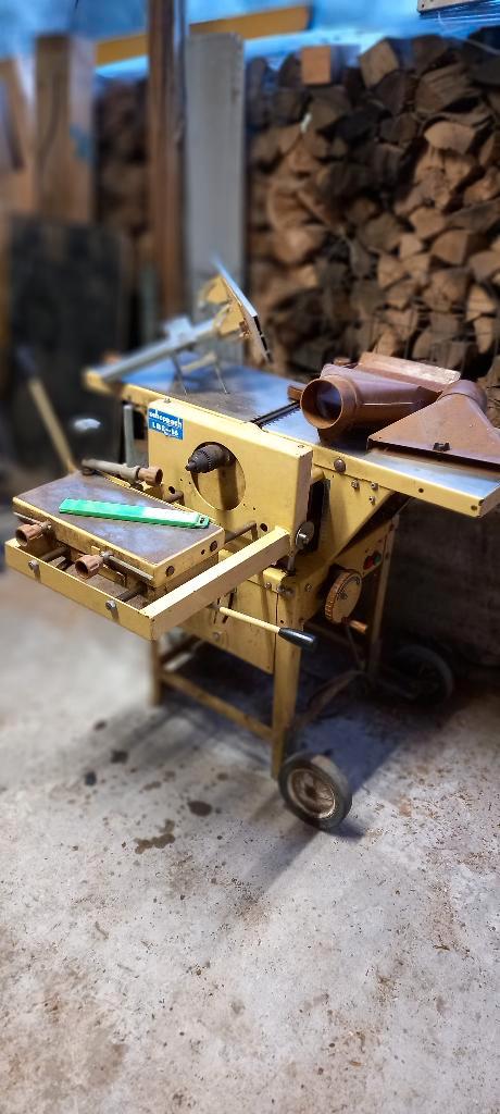 combiné à bois scheppach 220v, Bricolage & Construction, Outillage | Autres Machines, Utilisé, Enlèvement