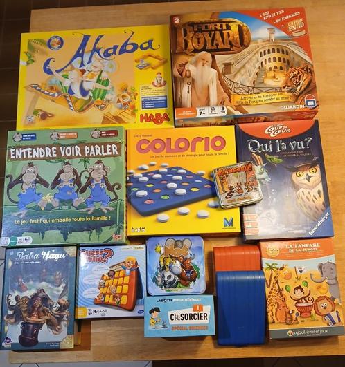13 jeux de société (prix et détail sur photos et dans l'anno, Hobby en Vrije tijd, Gezelschapsspellen | Bordspellen, Gebruikt
