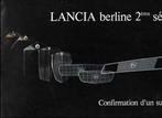 LANCIA BETA BERLINE 1975, Ophalen of Verzenden, Zo goed als nieuw, Overige merken