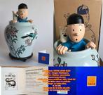 2011 - Kuifje pot van 44 cm, LIMOGE porselein, Verzenden, Kuifje, Nieuw, Beeldje of Figuurtje